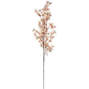 Clayre & Eef Ramo decorativo Fiori 110 cm Beige Verde