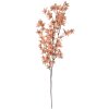 Clayre & Eef 5PL0167LO Ramo decorativo fiori arancio verde 110 cm