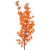 Clayre & Eef fiori decorativi di ramo arancione 110 cm fiore artificiale in plastica