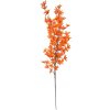 Clayre & Eef fiori decorativi di ramo arancione 110 cm fiore artificiale in plastica