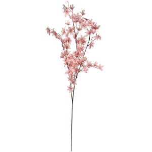 Clayre & Eef Ramo decorativo Fiori Rosa 110 cm Plastica