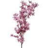 Clayre & Eef ramo decorativo fiori viola 110 cm plastica