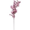 Clayre & Eef ramo decorativo fiori viola 110 cm plastica