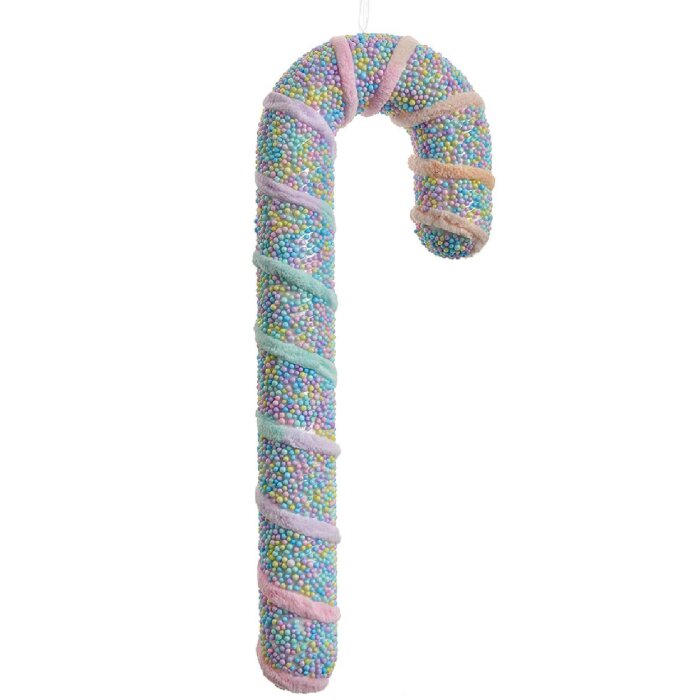 Clayre & Eef 66101L Ciondolo decorativo Candy Cane Pink 13x5x34 cm