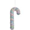 Clayre & Eef 66101S Ciondolo decorativo Candy Cane Pink 10x4x20 cm