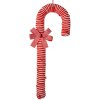 Clayre & Eef 66102L Ciondolo natalizio bastoncino di zucchero rosso bianco 56 cm