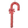 Clayre & Eef 66102L Ciondolo natalizio bastoncino di zucchero rosso bianco 56 cm