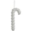 Targhetta natalizia Clayre & Eef candy cane bianco 8x3x17 cm