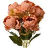 Clayre & Eef 6PL0381O Fiore artificiale arancione 34 cm Peonia in plastica