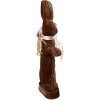 Coniglio decorativo Clayre & Eef Marrone 22x9x52 cm Figurina di Pasqua in stile country