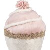 Clayre & Eef Decorazione Cupcake Rosa Beige Ø11x16cm