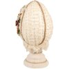 Uovo decorativo Clayre & Eef Beige Ø20x39 cm Decorazione primaverile Stile Vintage