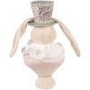 Coniglio decorativo Clayre & Eef Tessile Beige Oro 18x15x39 cm Stile Vintage