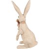 Coniglio decorativo Clayre & Eef Figura tessile Beige 25x19x54 cm