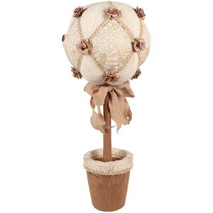 Clayre & Eef 65951 Fiore decorativo Beige...