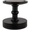 Clayre & Eef Vaso a campana in vetro Ø17x40cm Trasparente con base in legno nero