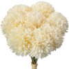 Clayre & Eef bouquet artificiale bianco 8 fiori 15x15x32 cm