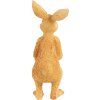 Clayre & Eef figurina decorativa coniglio con bambino marrone 4x4x8 cm stile country