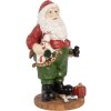 Clayre & Eef 6PR5724 Babbo Natale figura decorativa in stile country 8x6x13 cm