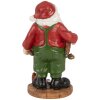 Clayre & Eef 6PR5724 Babbo Natale figura decorativa in stile country 8x6x13 cm