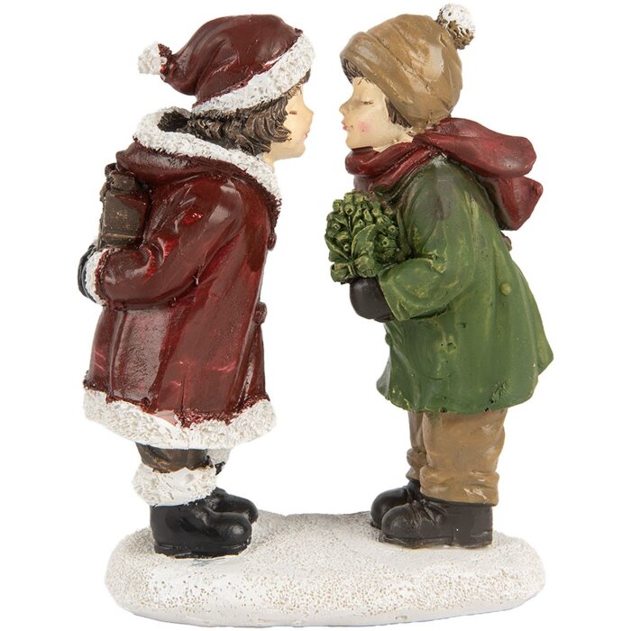 Clayre & Eef 6PR5726 Decorazione Bambini Rosso Verde 9x6x12 cm