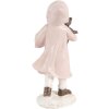 Clayre & Eef 6PR5727 Figurina di Natale Bambino Rosa 12cm Stile Country in Poliresina