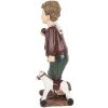 Clayre & Eef 6PR5730 Decorazione Bambino Marrone Verde 6x5x15 cm