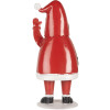Clayre & Eef 6Y5853 Cassetta delle lettere Babbo Natale Rosso Bianco 16x14x35 cm