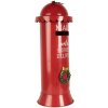 Clayre & Eef 6Y5859 Cassetta delle lettere rossa Ø19x52cm Babbo Natale Consegna rapida