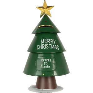 Clayre & Eef Cassetta delle lettere di Natale Lettere...
