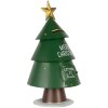Clayre & Eef Cassetta delle lettere di Natale Lettere a Babbo Natale verde Ø18x35cm