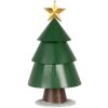 Clayre & Eef Cassetta delle lettere di Natale Lettere a Babbo Natale verde Ø18x35cm