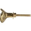 Clayre & Eef 66060 Pomolo per porta oro Ø 3x3 cm Pomolo per mobili in stile barocco in metallo