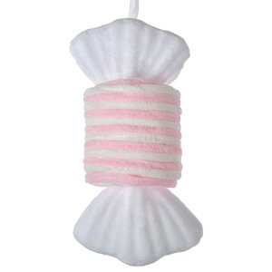 Clayre & Eef 66111P Ciondolo Candy Pink White 11x8x20 cm