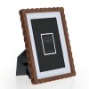 ZEP Cornice in legno Lione Brown Nature da 13x18 a 30x40 Passepartout Vintage