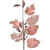 Clayre & Eef Decorazione natalizia Fiore Rosa 23x6x64 cm