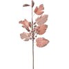 Clayre & Eef Decorazione natalizia Fiore Rosa 23x6x64 cm