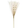 Clayre & Eef 66130 Decorazione natalizia in plastica dorata 12x4x60 cm