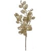 Clayre & Eef Ramo decorativo color oro 12x6x27 cm Plastica