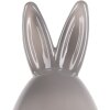 Barattolo Clayre & Eef grigio coniglio Ø9x17cm con coperchio stile country