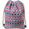 Juleeze JZBG0306 Zaino Ethno Blue Red 34x1x43 cm