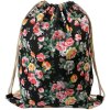 Juleeze JZBG0307 Zaino Floral Chic Nero 34x1x43 cm