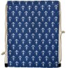 Juleeze JZBG0310 Zaino blu-bianco nautico 34x1x43 cm