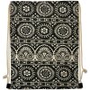 Juleeze JZBG0311 Zaino Boho Nero-Bianco 34x1x43 cm
