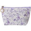 Juleeze JZTB0082 Borsa da toilette Viola Bianco 21x5x13 cm PU