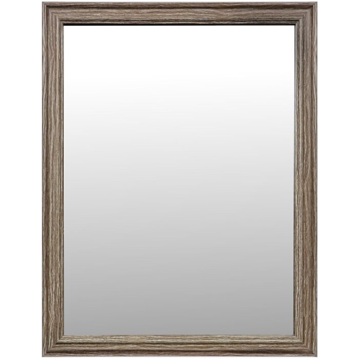 Clayre & Eef 62S326 Specchio marrone 34x2x44 cm stile country MDF vetro