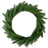 Clayre & Eef ghirlanda natalizia verde Ø63x7cm ghirlanda decorativa in plastica festosa