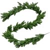 Clayre & Eef 66067 Decorazione Ghirlanda Verde 180x10x10 cm Plastica
