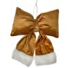 Clayre & Eef 66098M Fiocco decorativo color oro bianco 22x5x26 cm
