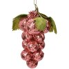 Clayre & Eef 66175P Decorazione natalizia Uva Rosa Verde 8x8x14 cm